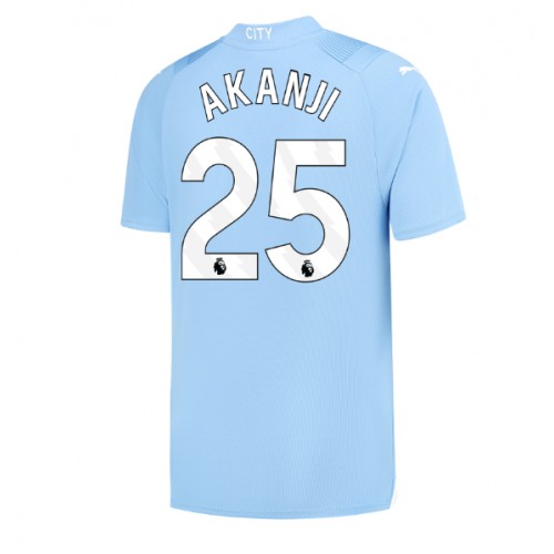 Manchester City Manuel Akanji #25 Domaci Dres 2023-24 Kratak Rukav